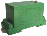 44、DIN 1X1 ISO PN-U(A)-P-O Series Analog Positive and Negative Output Linear Conditioning Control Isolation Amplifiers