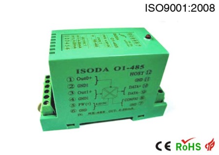 ISO K-P-O Series Switching to Analog Multi-Channel Isolated Transmitter