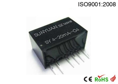 SY 4-20mA-O series 2-wire passive type 4-20mA to voltage signal low-cost converter