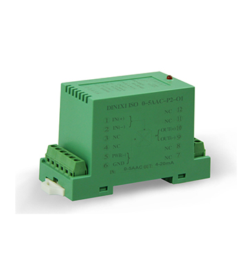 17、DIN1×1 ISO NNAC-O1 Series Passive 2-wire AC Voltage and Current 4-20mA Signal Isolation Transmitter