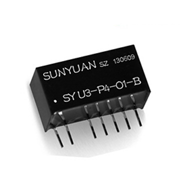23、SY U(A)-P-O series low-cost small volume high-precision analog signal two isolated transmitter