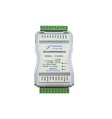 7、SY AD 04/SY AD08 Series Low Cost Analog to RS485 Multi-Input Common Ground Bus Intelligent Sensor Module
